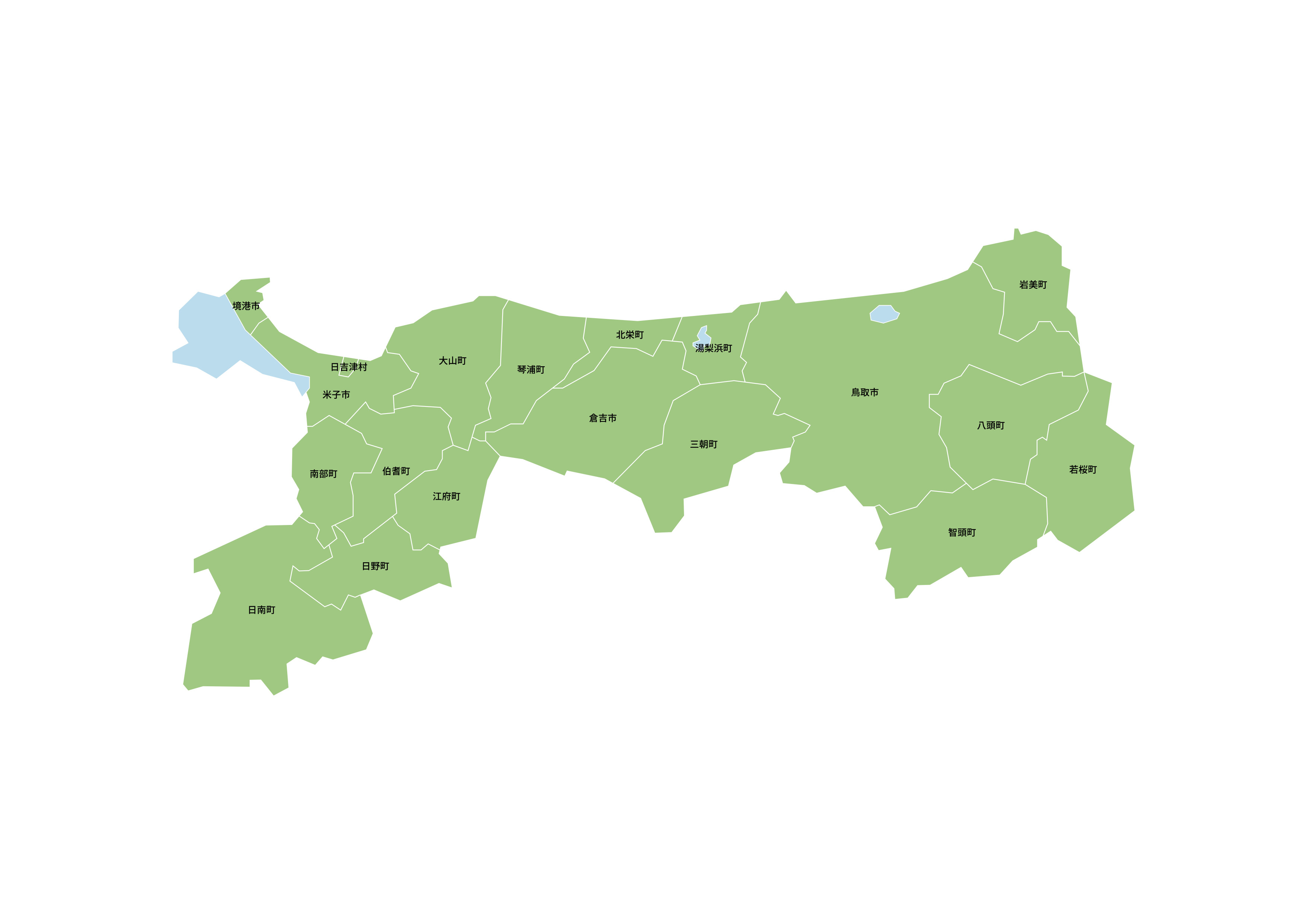 石川県の地図